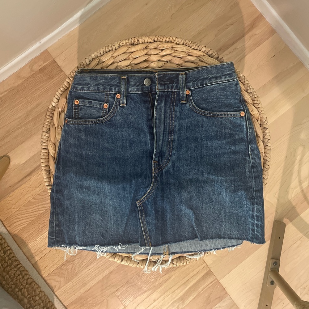 Size 24 Levi’s Denim Mini Skirt